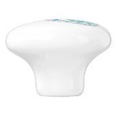 Succulent Sea Turtle Spirit Animal Ceramic Knob セラミックノブ (側面)