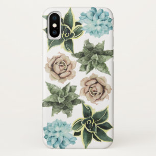Succulentsの列 iPhone X ケース