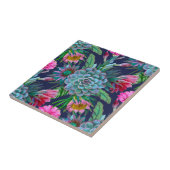 Succulentsの熱帯庭 タイル (側面)