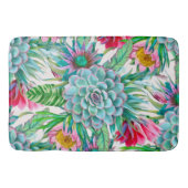 Succulentsの熱帯庭 バスマット (正面)