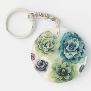 Succulentsの集り キーホルダー