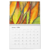 Succulentsの2012年の水彩画のカレンダー カレンダー (1月 2026)