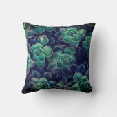 Succulentsパターン クッション (裏面)