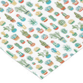 Succulentsパターン ショートテーブルランナー (コーナー)