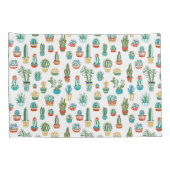 Succulentsパターン 枕カバー (裏面-右)