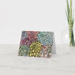 Succulents カード
