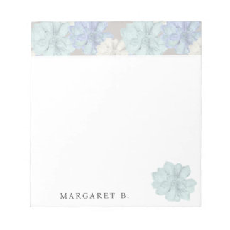 Succulents Art Pattern Custom ノートパッド