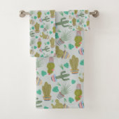 Succulents Bath Towel Set バスタオルセット (インサイチュ)