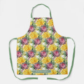 Succulents Cactus Gardening Apron エプロン (正面)