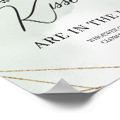 Succulents Guess how many kisses are in the jar ポスター (角)