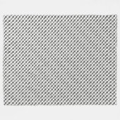 Succulents Mugs フリースブランケット (正面(横))