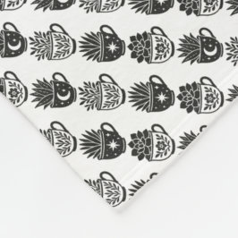 Succulents Mugs フリースブランケット