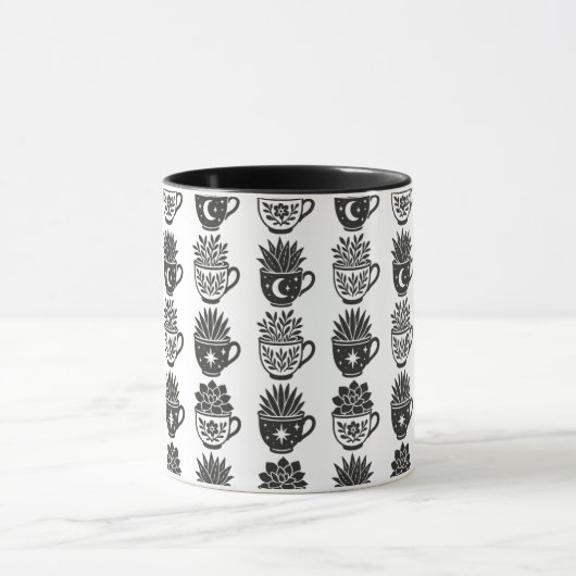 Succulents Mugs マグカップ (中央)