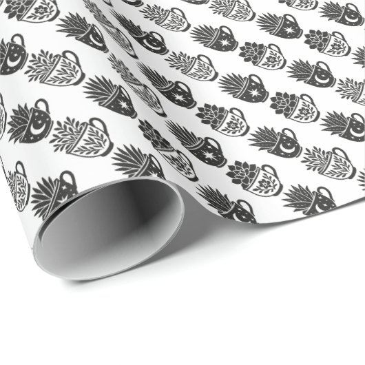 Succulents Mugs ラッピングペーパー (ロールコーナー)