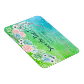  Succulents Save the Date ジオメトリック マグネット (右側)