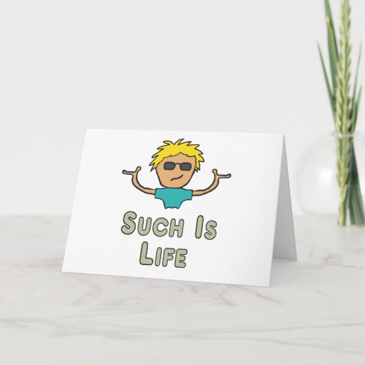 Such Is Life カード (正面)