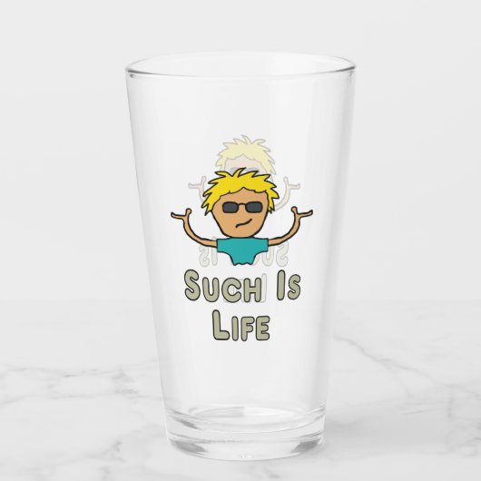 Such Is Life タンブラーグラス (正面)