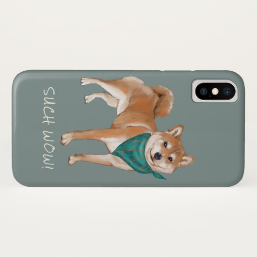 Such Wow! ドージ iPhone / iPad カバー (裏面(横))
