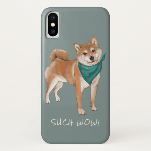 Such Wow! ドージ iPhone / iPad カバー (裏面)