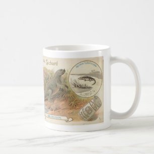 suchardのiguanodon 1895のカード コーヒーマグカップ