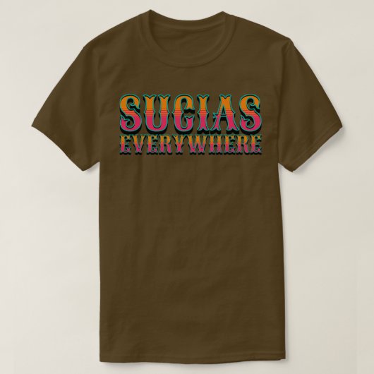 Sucias Everywhere Tシャツ (デザイン正面)