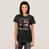Suck It England Cool George Washington 4th of July Tシャツ (正面フル)