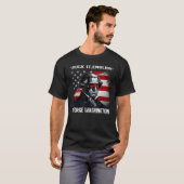 Suck It England Cool George Washington 4th of July Tシャツ (正面フル)