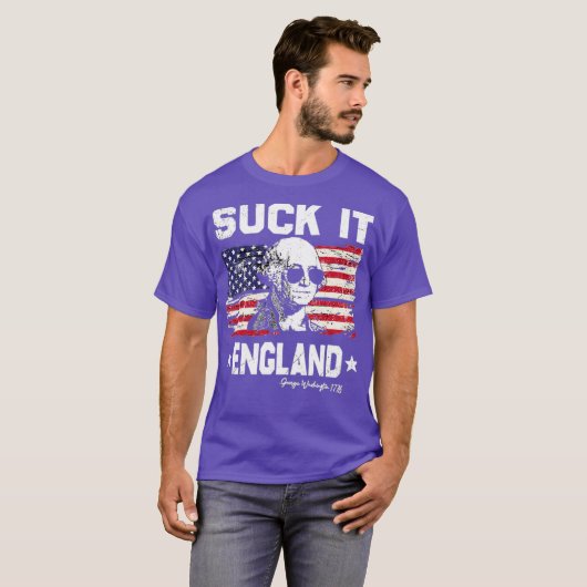 Suck It England George Tシャツ (正面フル)