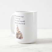 Suck it up コーヒーマグカップ (正面左)