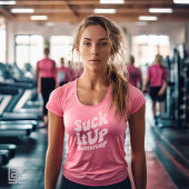 Suck It Up Buttercup モチベーショナル スポーツ Tシャツ