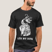 Suck My Kiss. Funny Alien Astronaut Encounter. Tシャツ (正面)