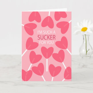 Sucker for You – バレンタインデーのカード カード