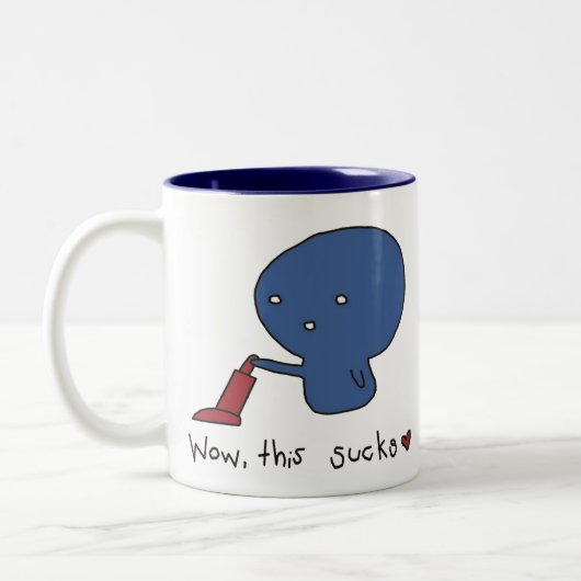 sucksshirtsmall、 ツートーンマグカップ (左)