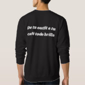 sudadera スウェットシャツ (裏面)