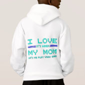 Sudadera Chico Jugando Videojuegos (裏面)