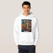 Sudadera con Arte Simbólico de Biodiversidad パーカ (正面フル)