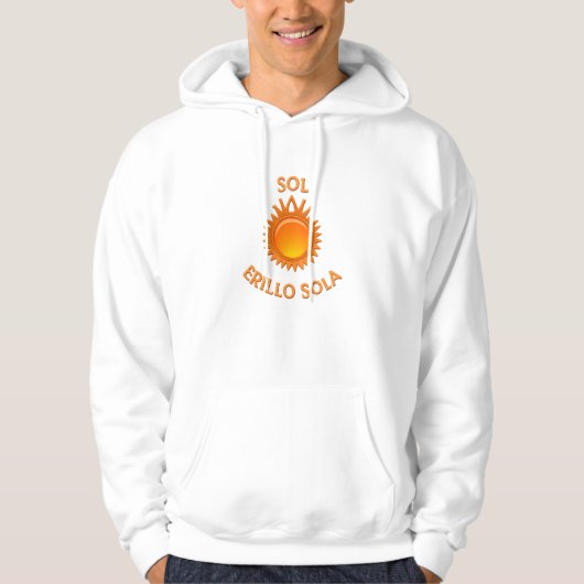 Sudadera con Capucha Básica con Logo Sol Brillo So パーカ (正面)