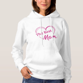 Sudadera con capucha The Best Mom パーカ