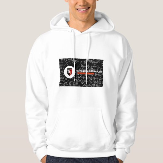 Sudadera con diseño de matemática パーカ (正面)