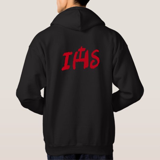 Sudadera con monograma IHS パーカ (裏面)