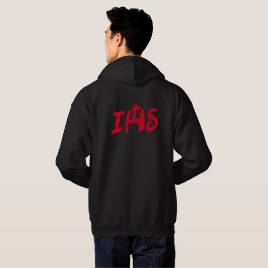 Sudadera con monograma IHS パーカ (裏面フル)