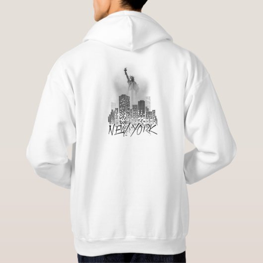sudadera de nueva York パーカ (裏面)