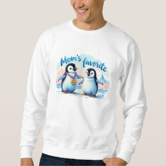 Sudadera divertida de pingüinos para hombre スウェットシャツ