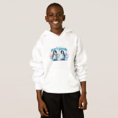 Sudadera divertida de pingüinos para niño (正面フル)