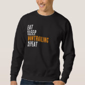 Sudadera Eat, Sleep, Mantrailing - Add Your Dog's スウェットシャツ (正面)