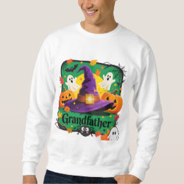 Sudadera Estilo Halloween para Abuelo スウェットシャツ