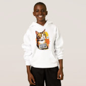 Sudadera Gato con Actitud Sarcástica (正面フル)