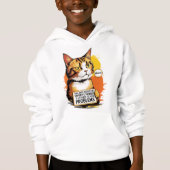 Sudadera Gato con Actitud Sarcástica (正面)