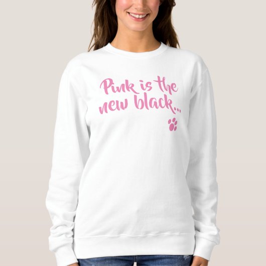 sudadera hombre mujer rosa スウェットシャツ (正面)