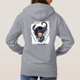 Sudadera Hoodie Lady Escorpio パーカ